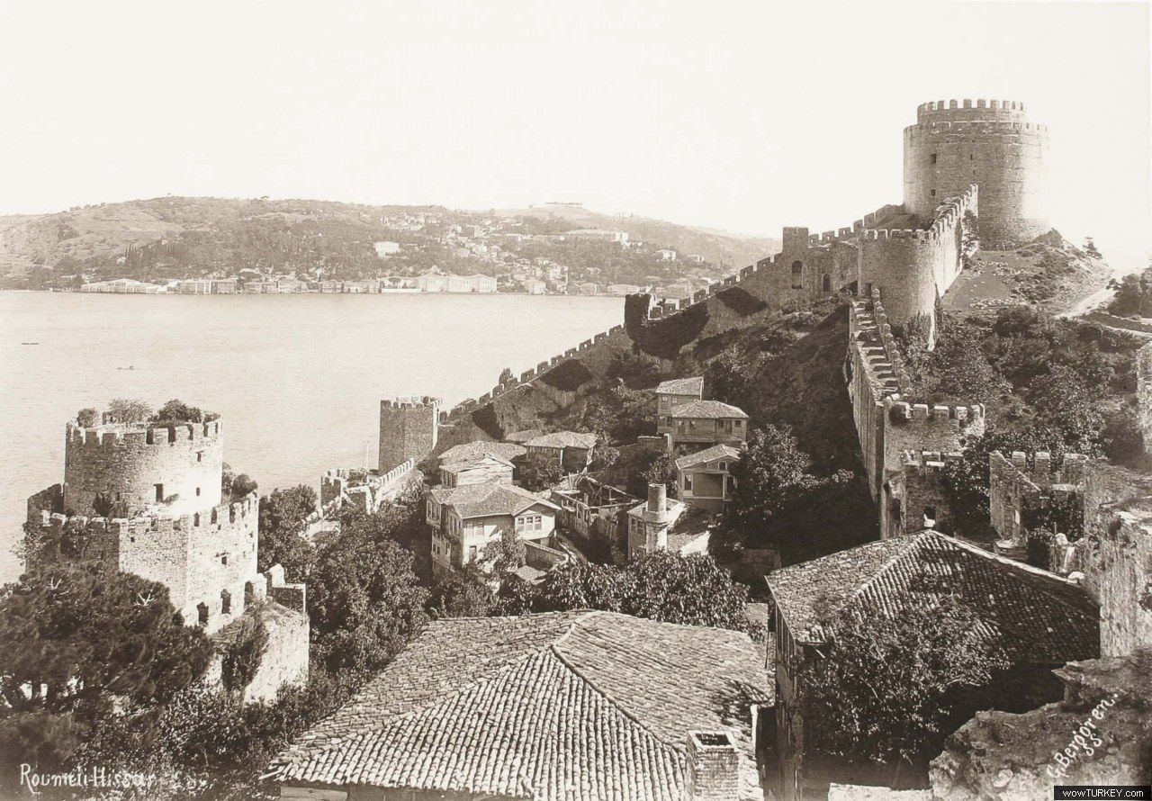 Rumeli Hisarı kalesinin tarihi fotoğrafları