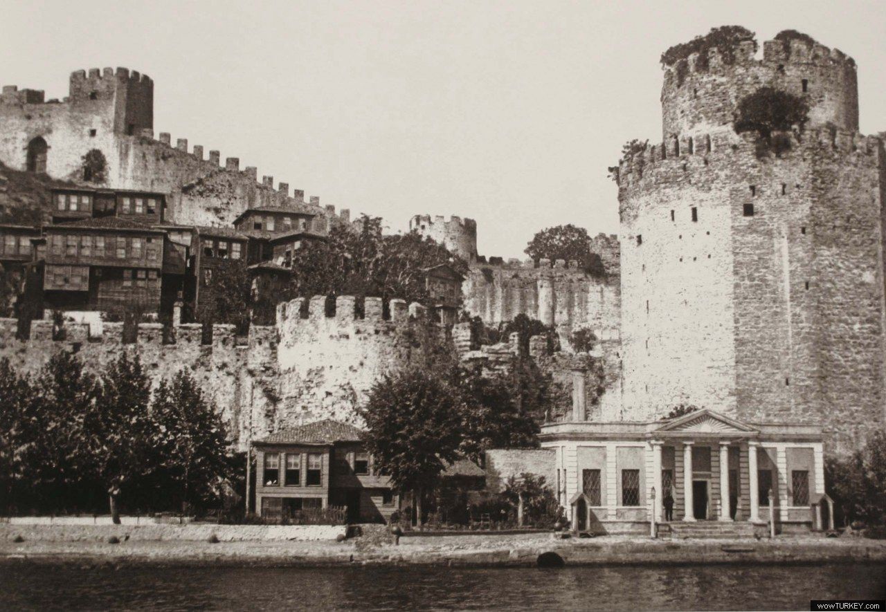 Rumeli Hisarı kalesinin tarihi fotoğrafları