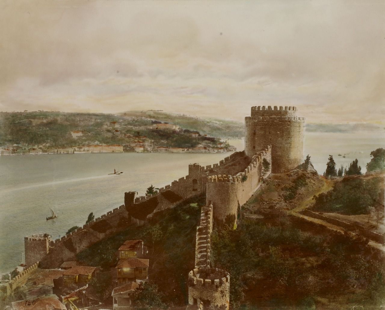 Rumeli Hisarı kalesinin tarihi fotoğrafları