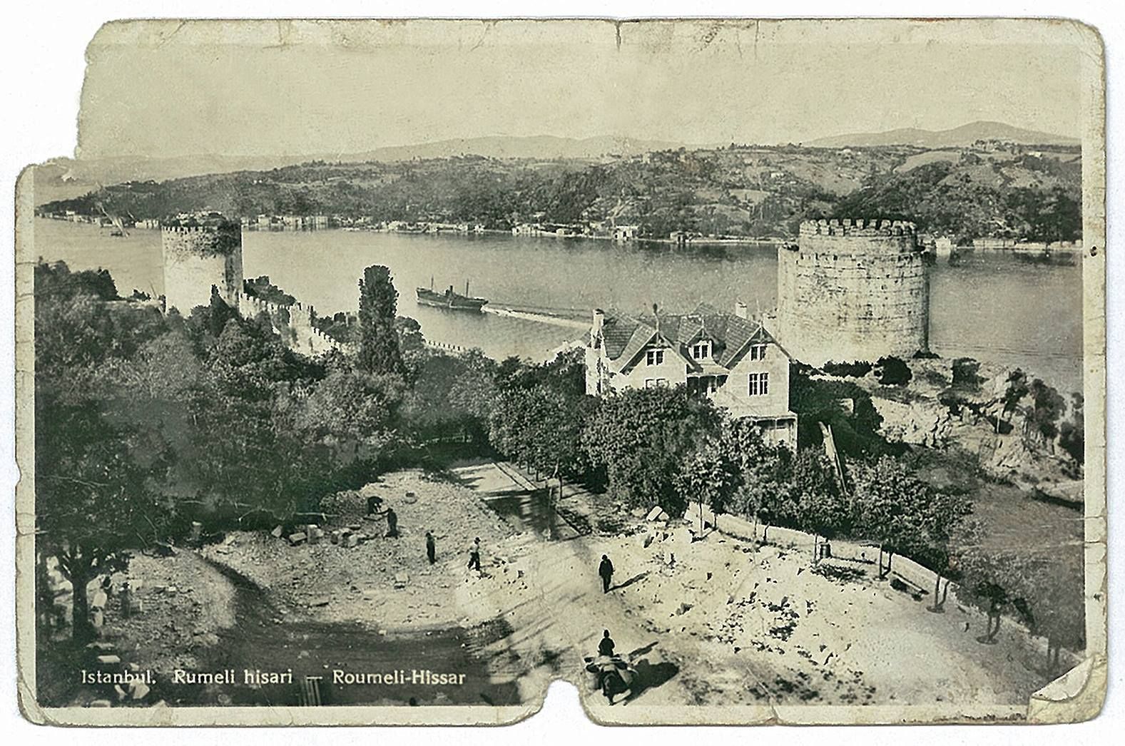 Rumeli Hisarı kalesinin tarihi fotoğrafları