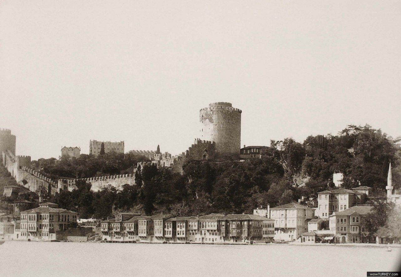 Rumeli Hisarı kalesinin tarihi fotoğrafları