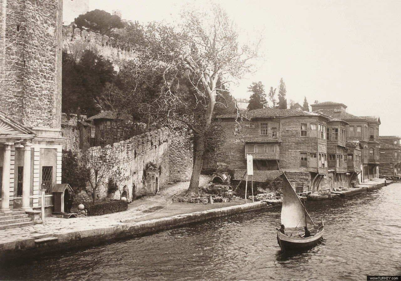 Rumeli Hisarı kalesinin tarihi fotoğrafları