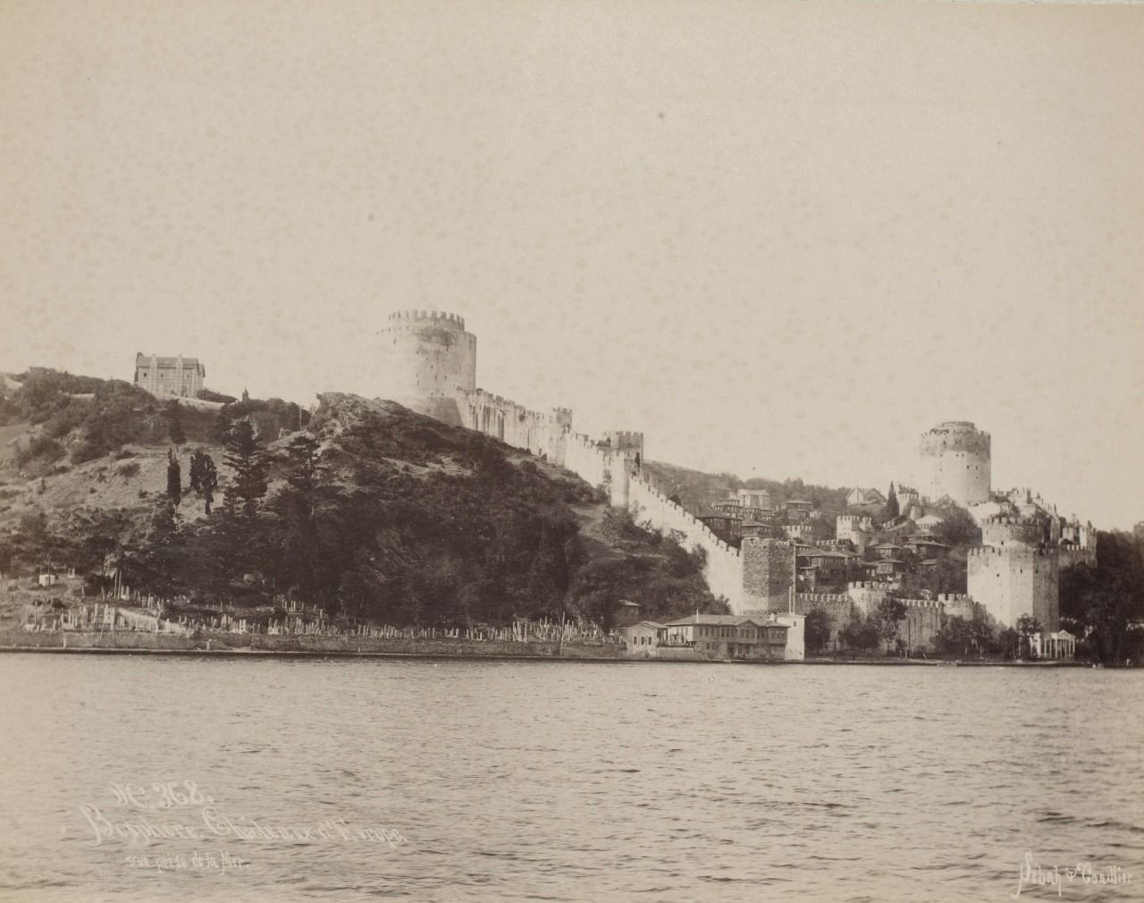 Rumeli Hisarı kalesinin tarihi fotoğrafları