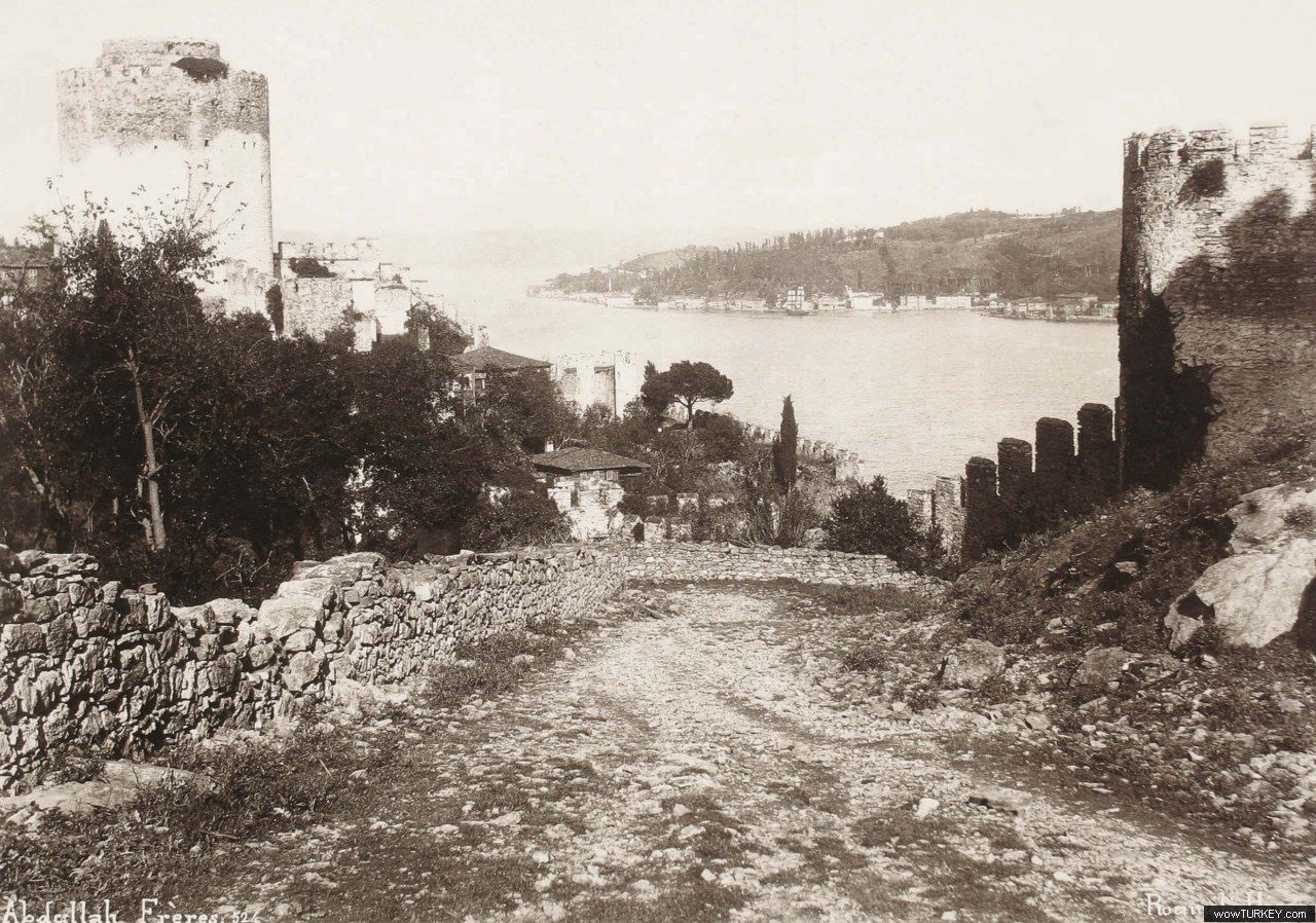 Rumeli Hisarı kalesinin tarihi fotoğrafları