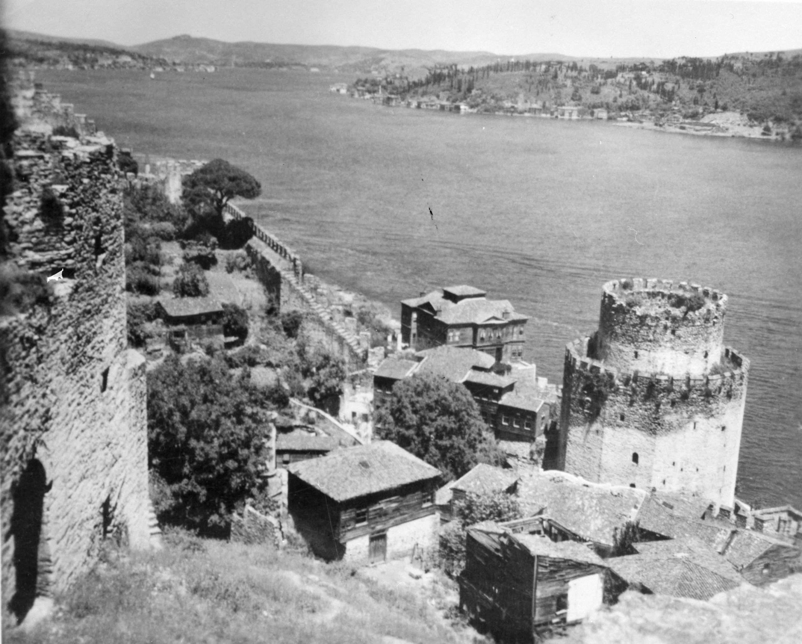 Rumeli Hisarı kalesinin tarihi fotoğrafları