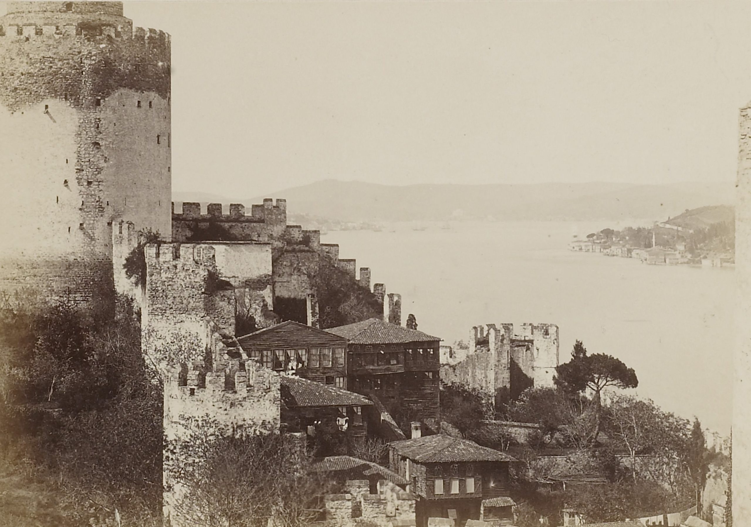 Rumeli Hisarı kalesinin tarihi fotoğrafları