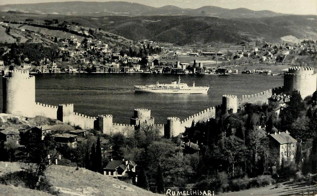 Rumeli Hisarı kalesinin tarihi fotoğrafları